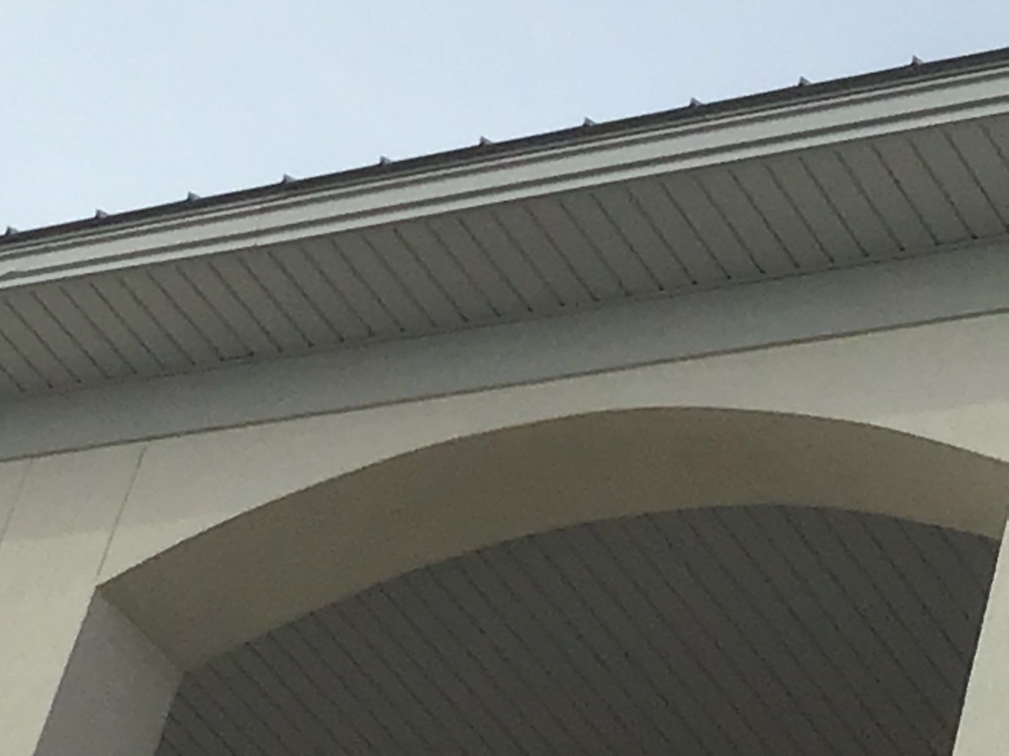 Soffit and Fascia Roof Replacement using 60' Ladders in Navarre by Gutter Professors