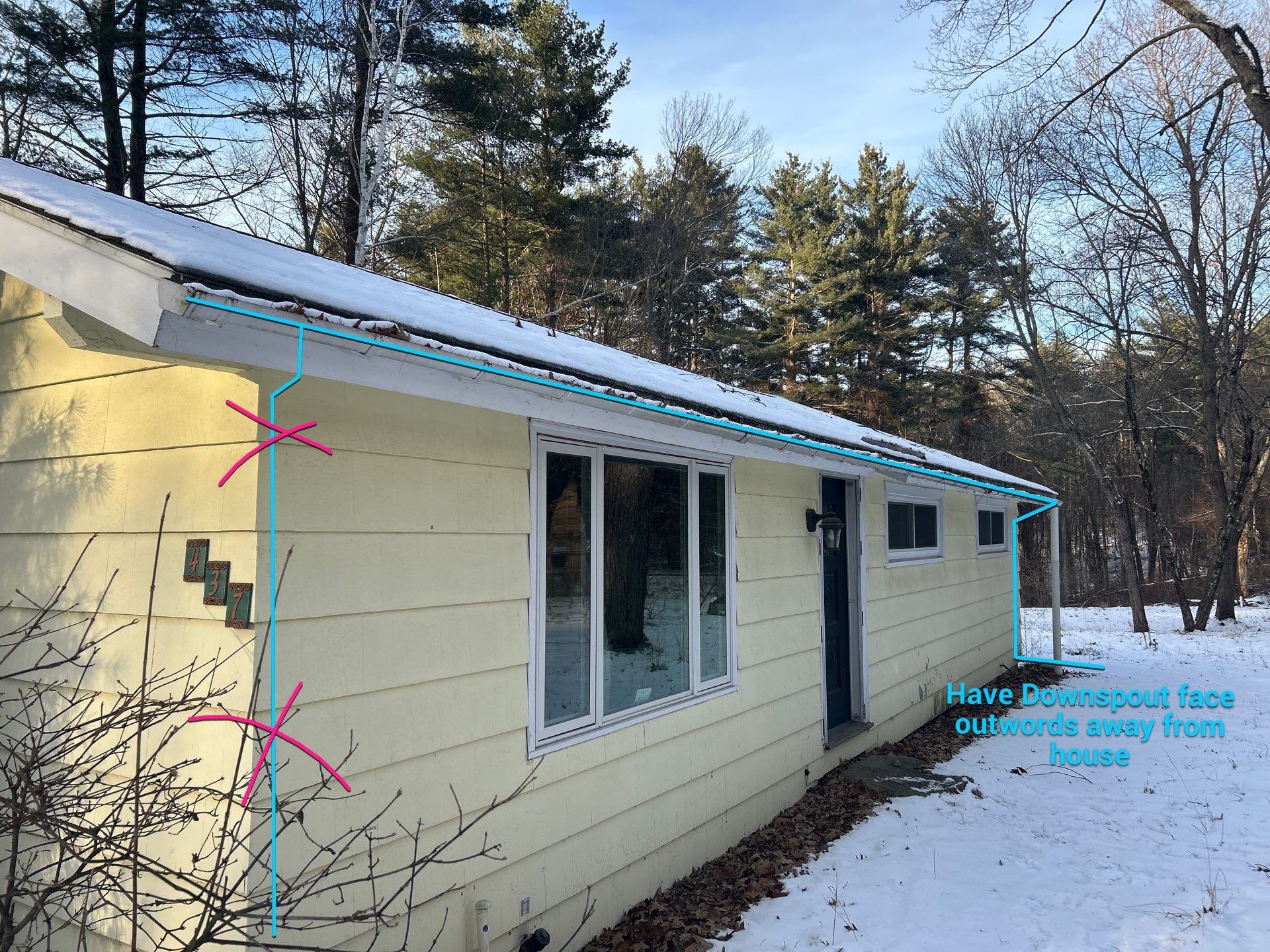 Gutter Installation Project in Stow by Mighty Dog Roofing of Greater Middlesex County