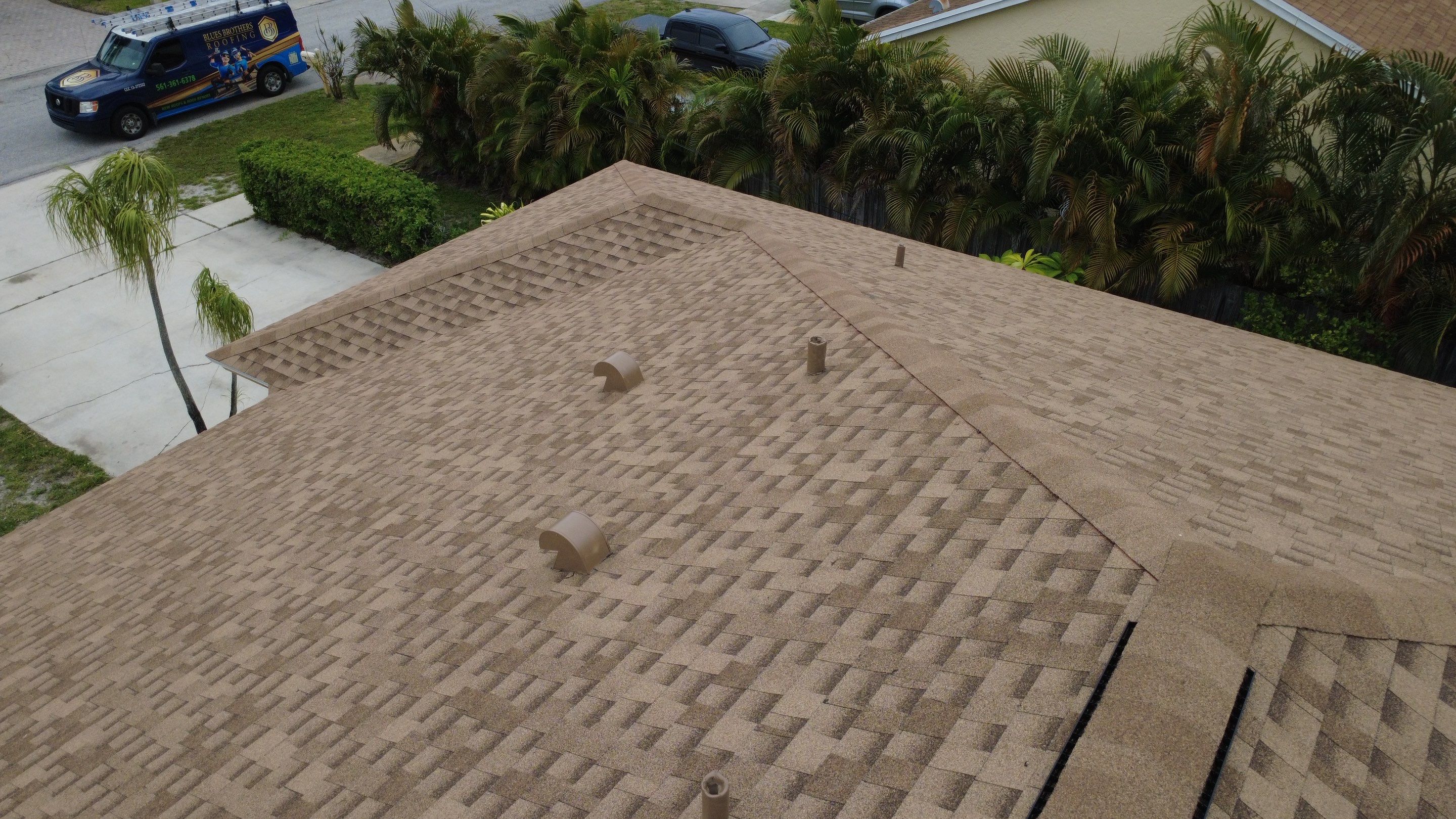 Residential Roofing Installation using GAF by BLUES BROTHERS ROOFING