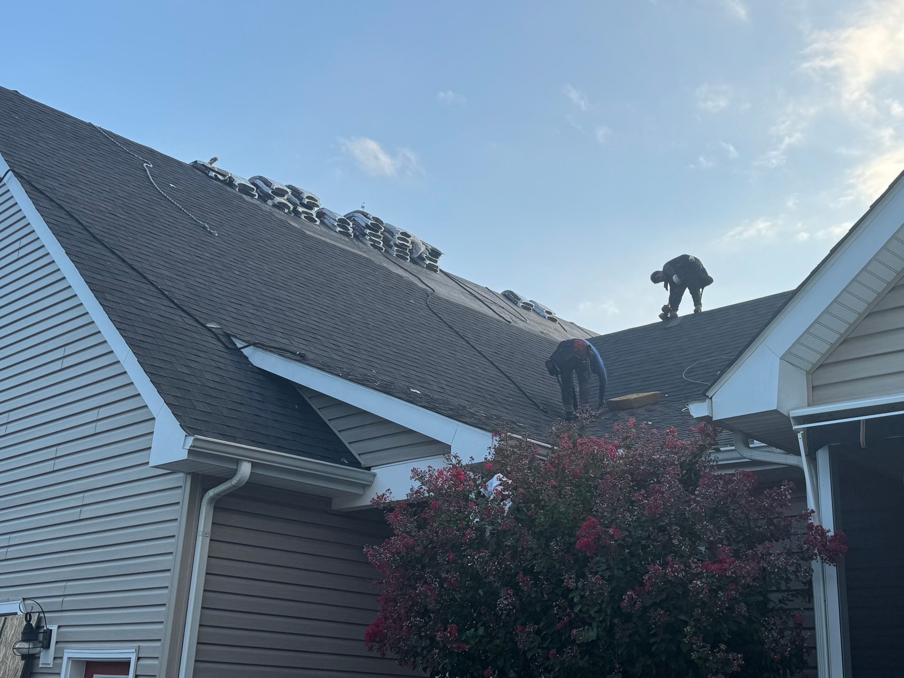 Re-Roof in Lincoln by Potomac Custom Remodeling 