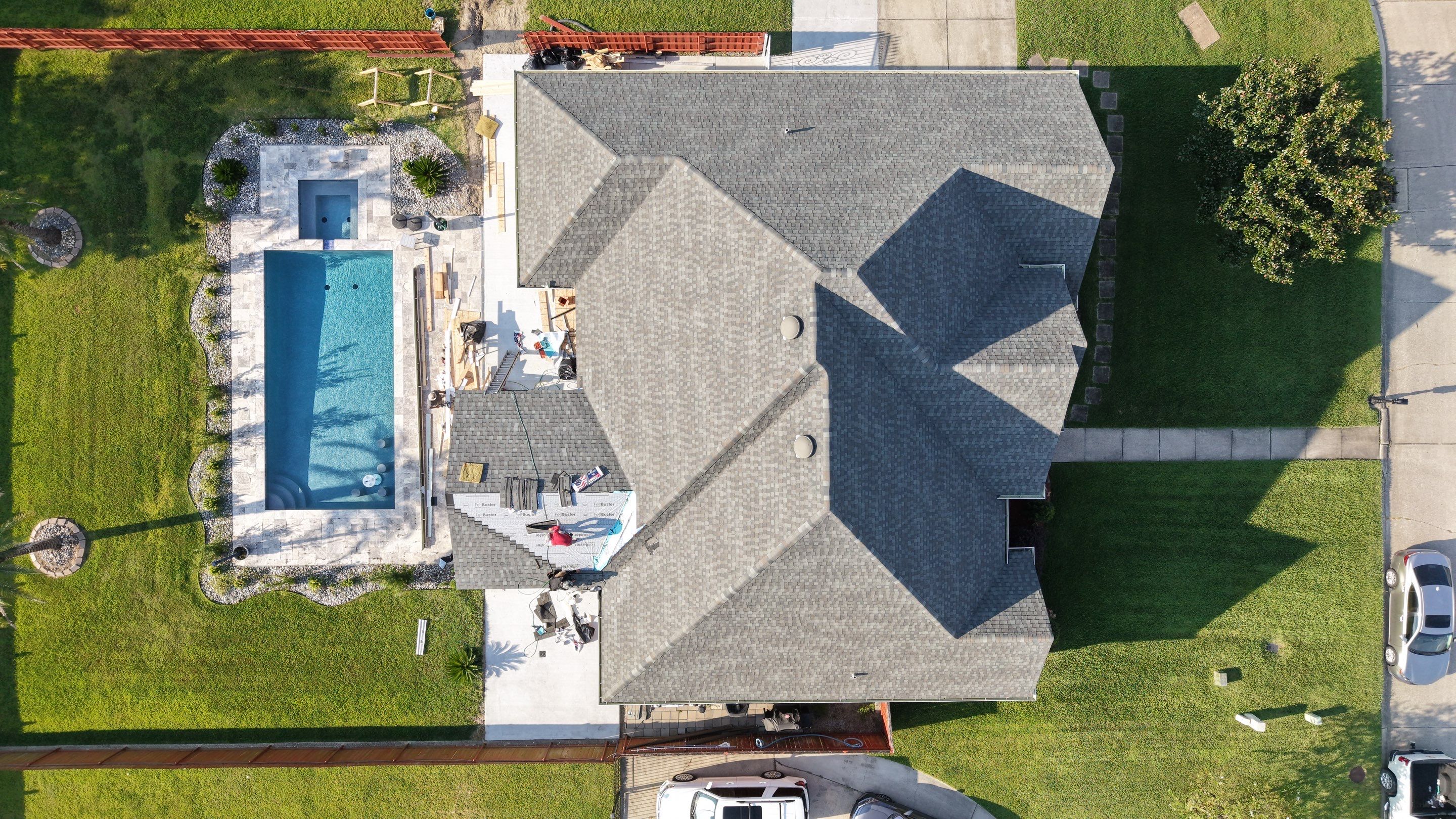 HDS Contractors - Concrete Patio and Cedar Cover in Belle Chasse by HDS Contractors