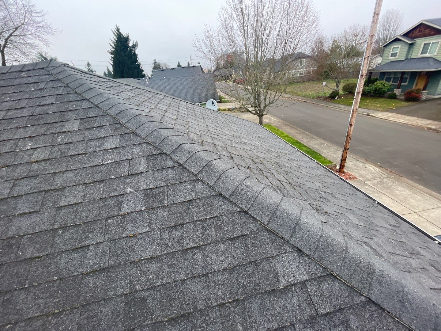 Residential Roofing Installation using Owens Corning Duration Shingles in Estate Gray. by BEST Roofing & Waterproofing