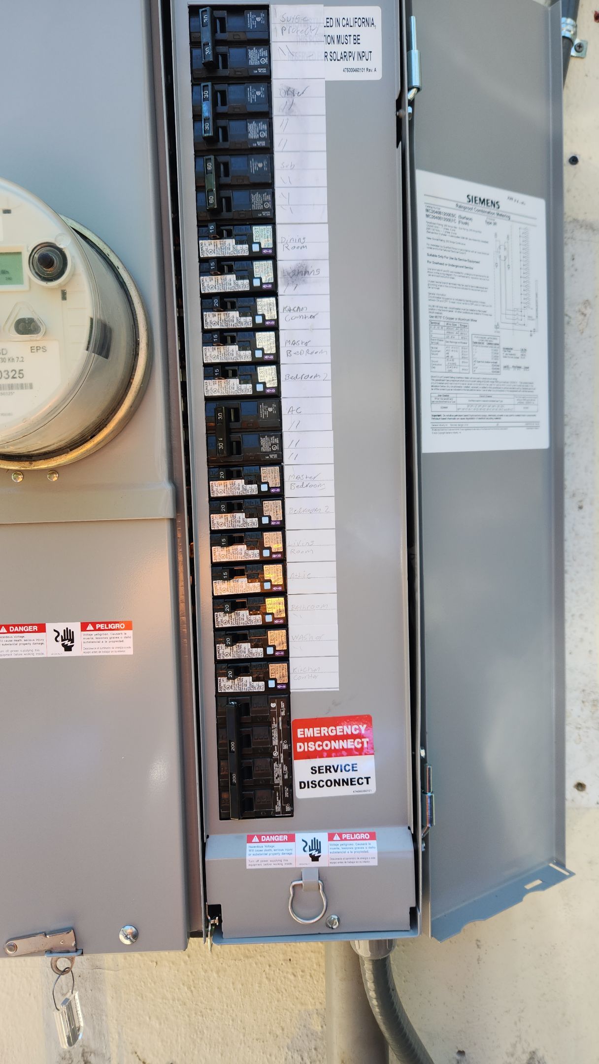 200a mpu by Peach Electric Inc