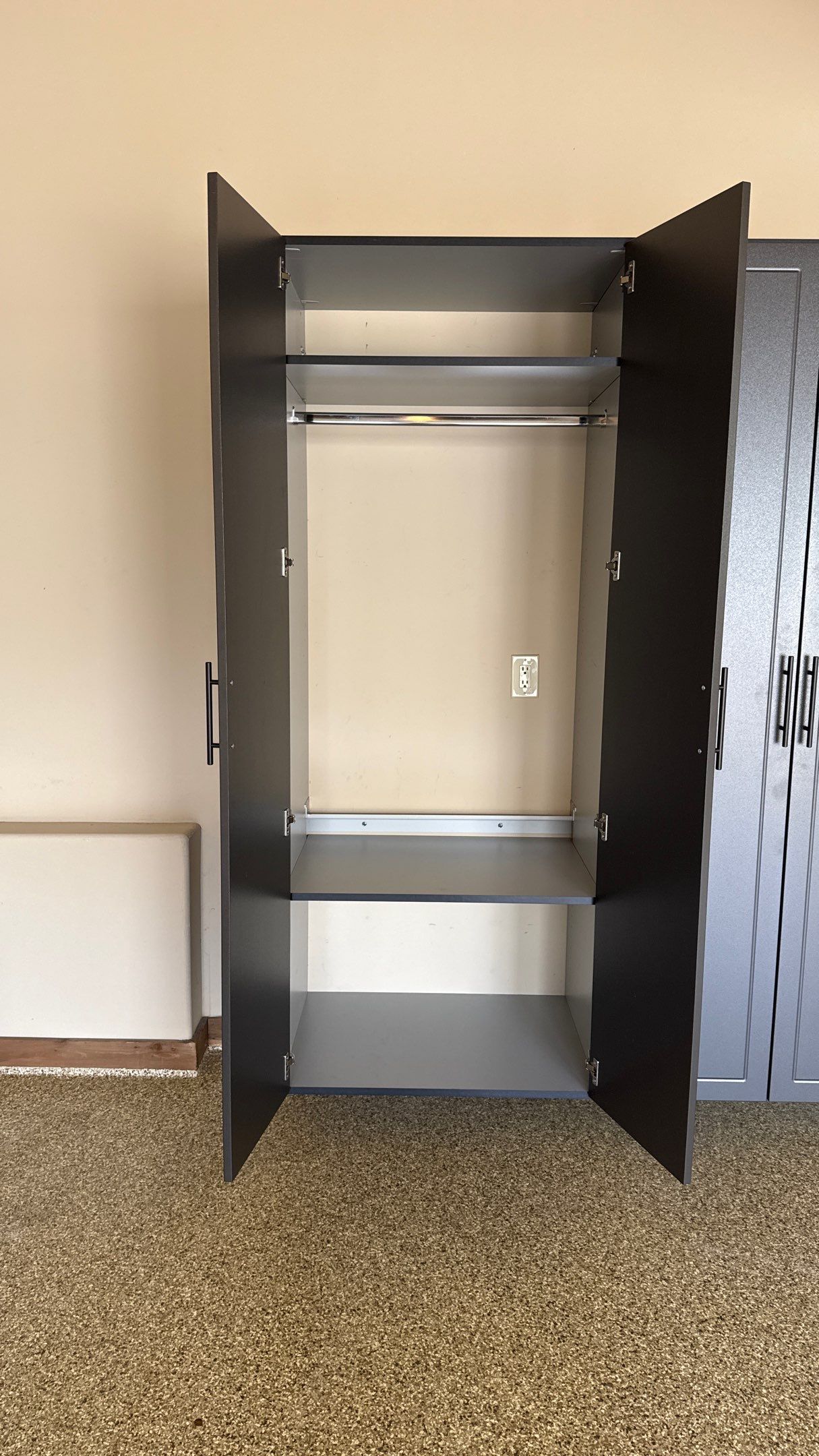 Ron Added A Lot Of Storage To His Garage  by Banner Garage