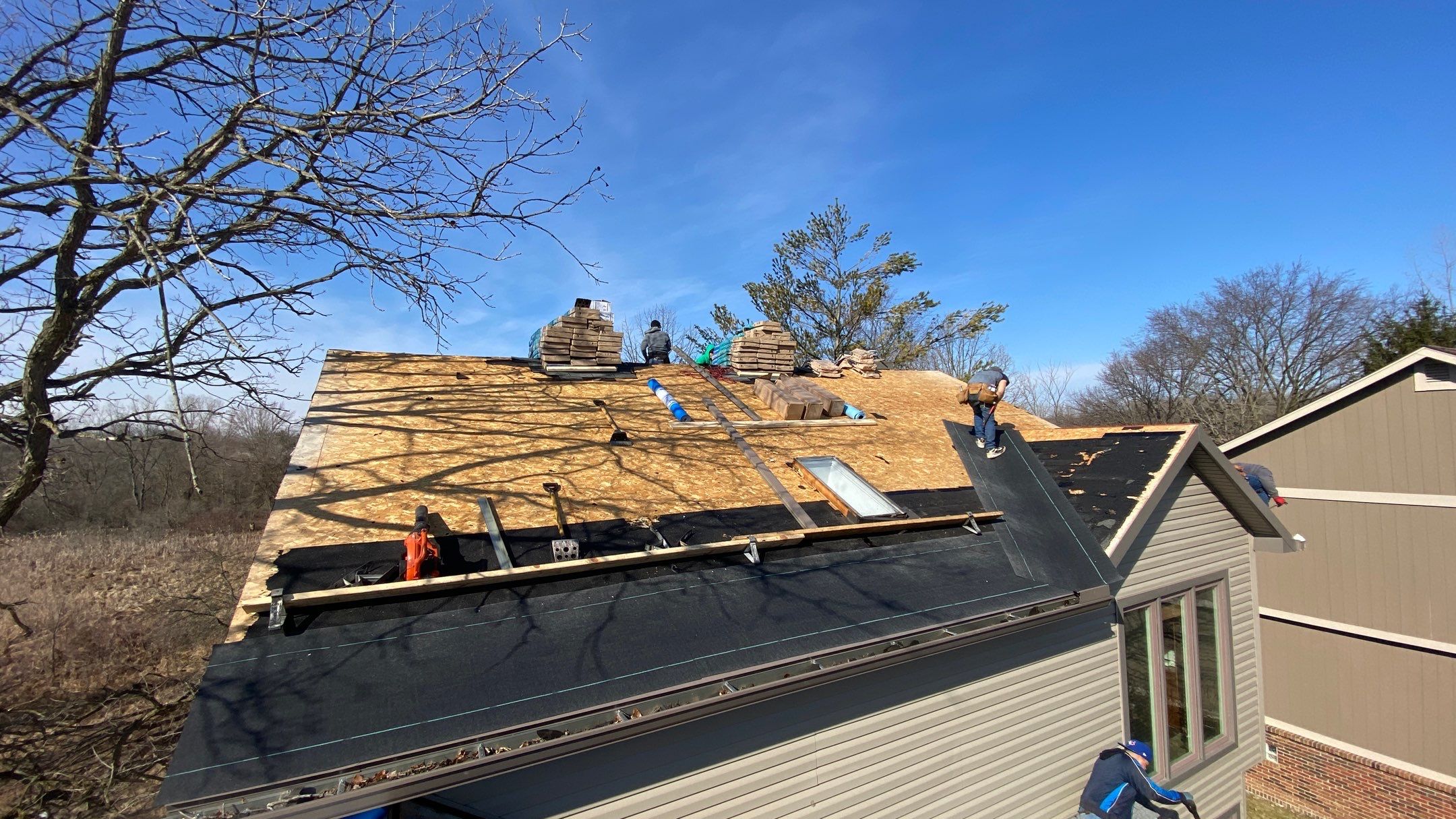 Roof Replacement using CertainTeed Landmark by 180 Contractors