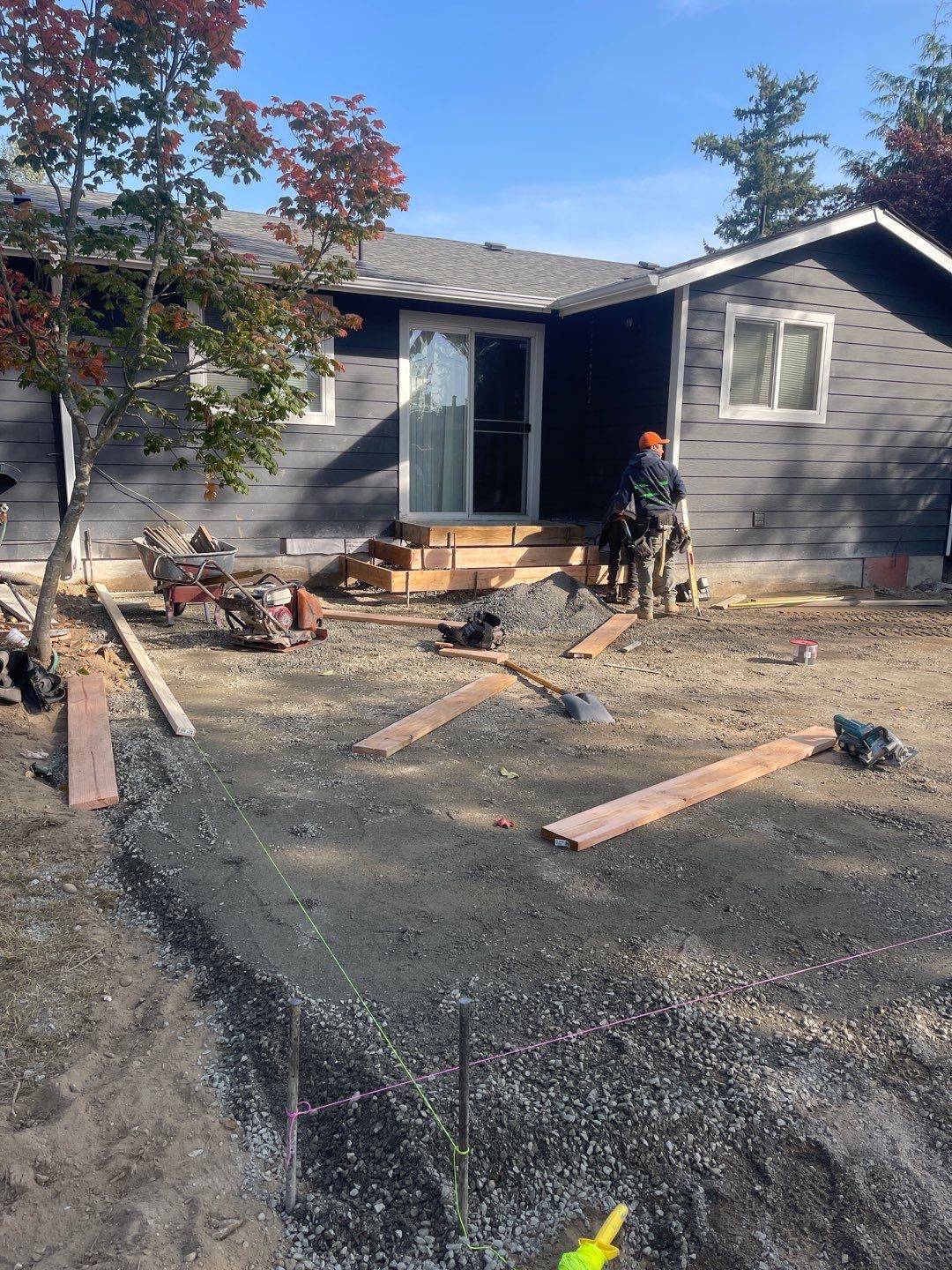 Mike | Patio Rennovation, Concrete Project by Jireh Asphalt & Concrete Inc 