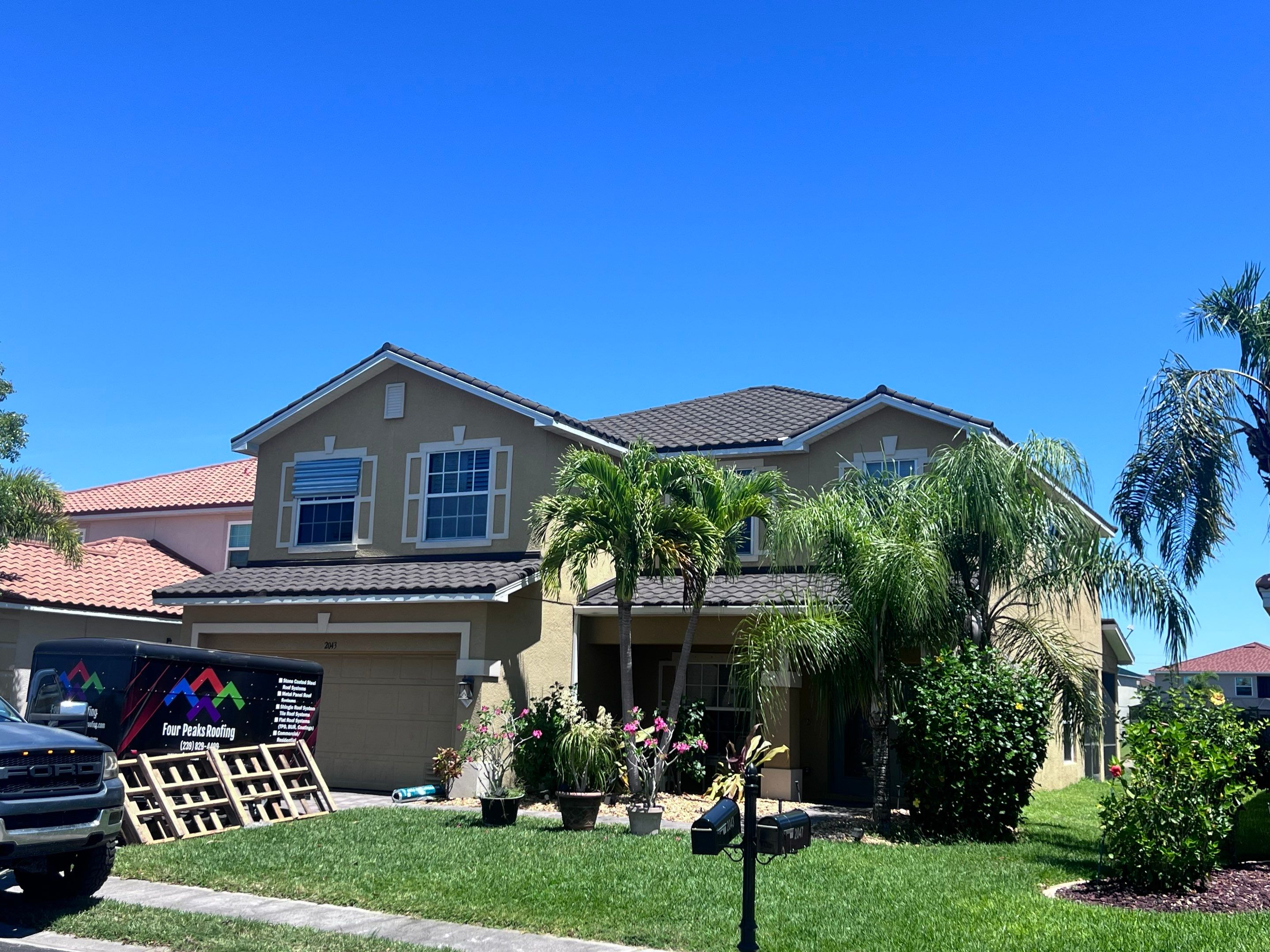 Residential Roofing Installation using Westlake (Boral) Stone Coated Steel by Four Peaks Roofing