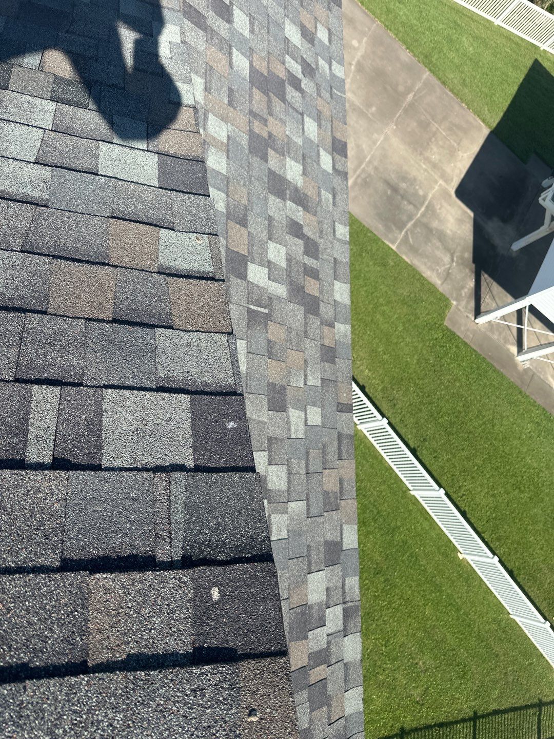Hail Damage using Owen's Corning Duration (Lifetime) Shingles by Roof Repair Company