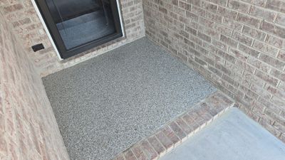 Two Porches Completed Using Tidal Wave & Creekbed