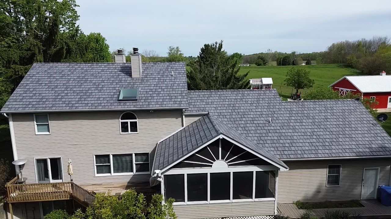 EDCO ArrowLine Slate Metal Shingles | Churubusco, Indiana by 4Ever Metal Roofing