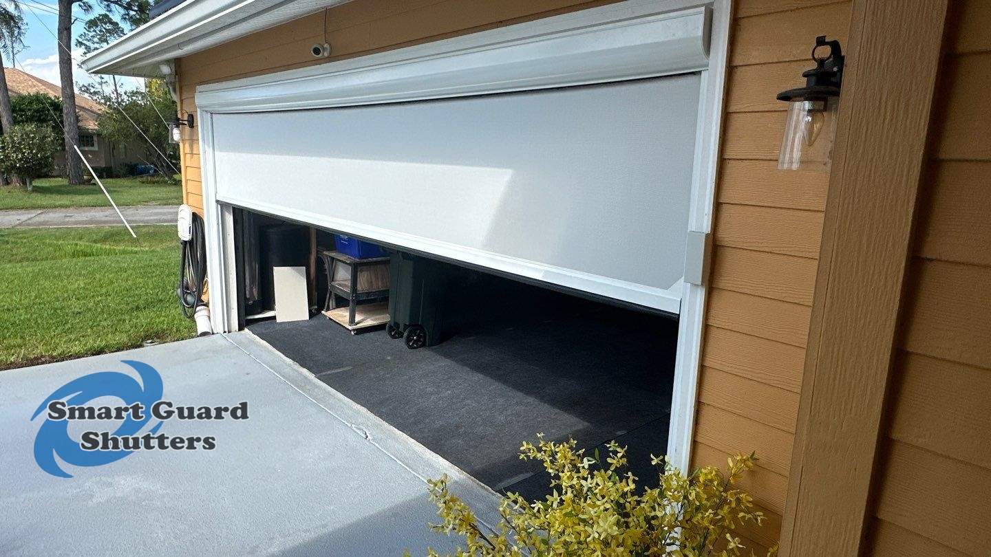 Retractable Sun & Bug Screen  by Smart Guard Shutters