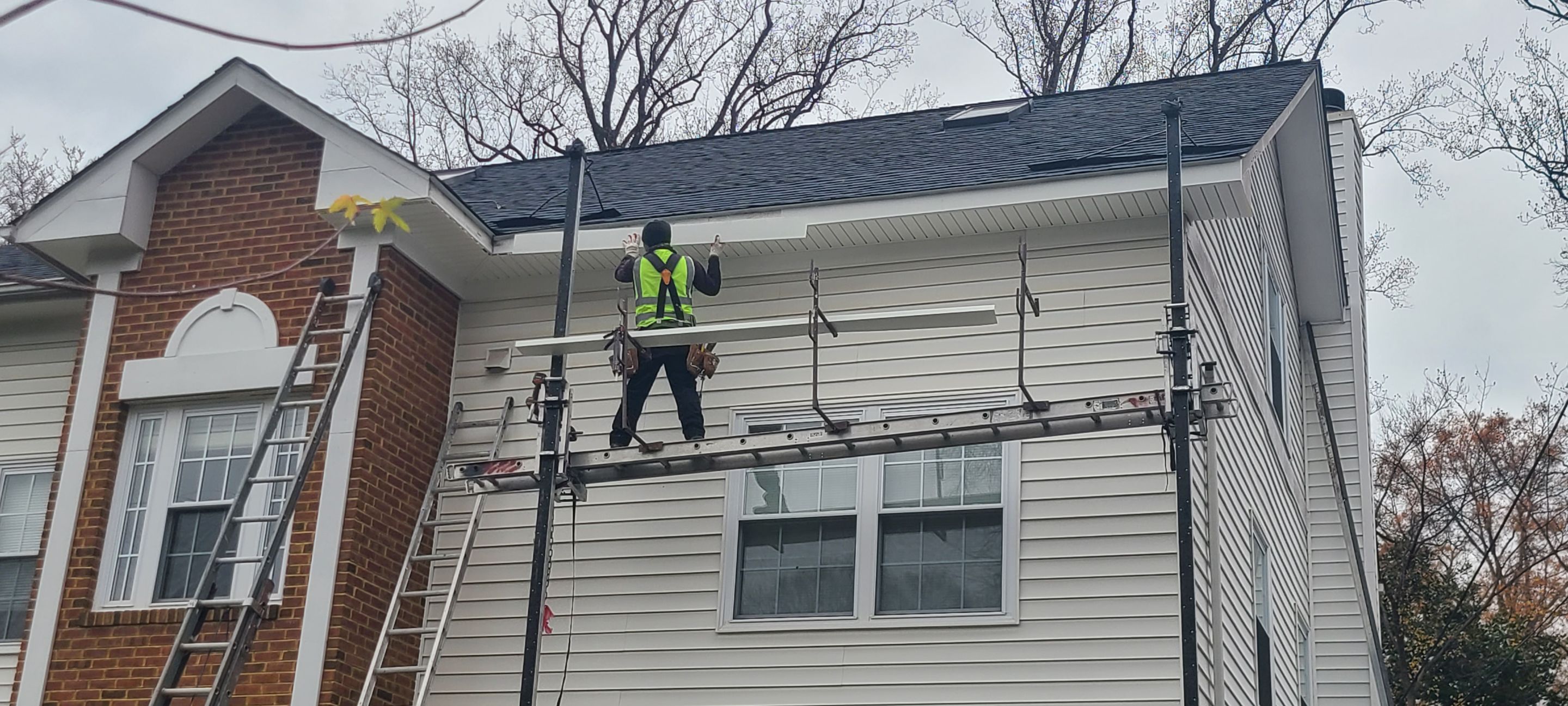 Falls Church: Residential Roof Replacement with CertainTeed Landmark Pro in Max Def Charcoal Black by RM Banning, Inc.