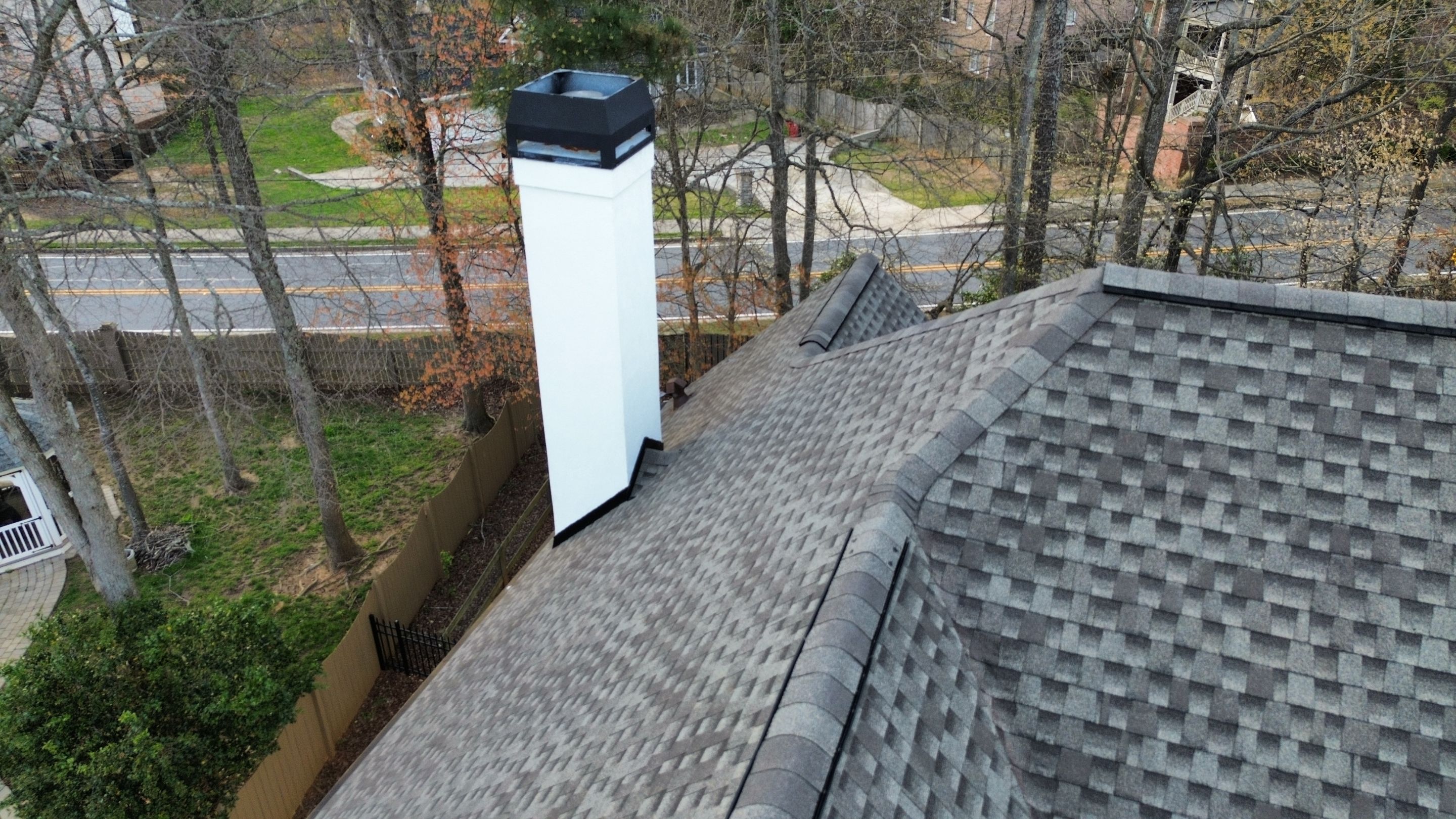 Roswell, GA Roof Replacement, GAF HDZ Weathered Wood by Reset Roofing
