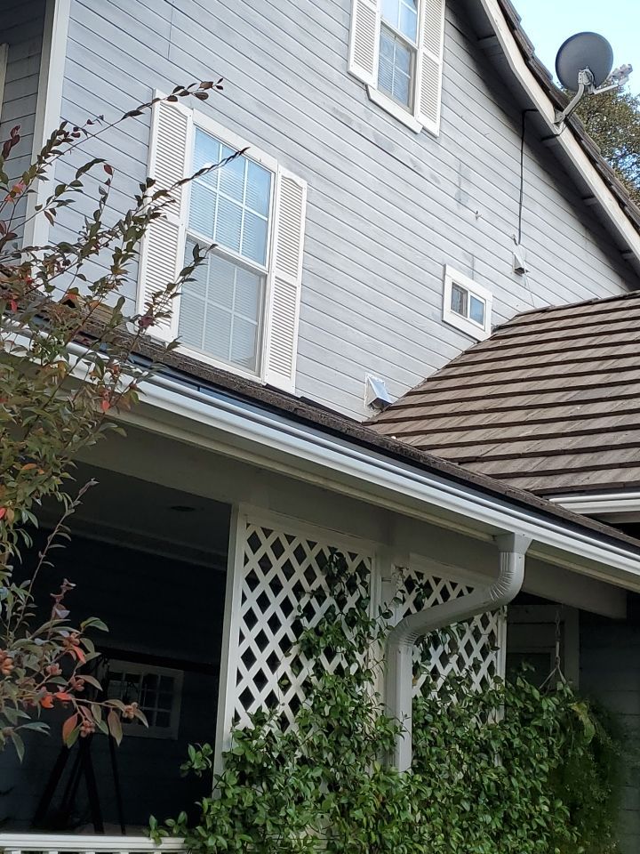 Gutter Installation using Englert LeafGuard Gutters by Byers Enterprises 