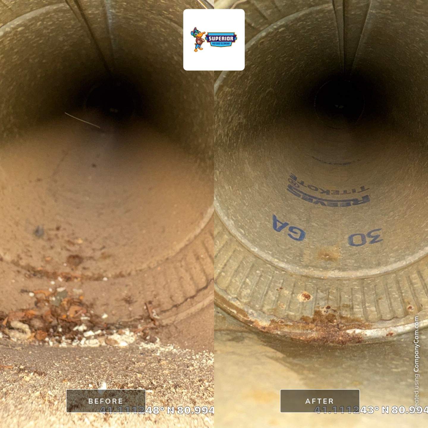 Air Duct Cleaning With a Vacuum Truck in Lake Milton, OH by Superior Air Duct Cleaning