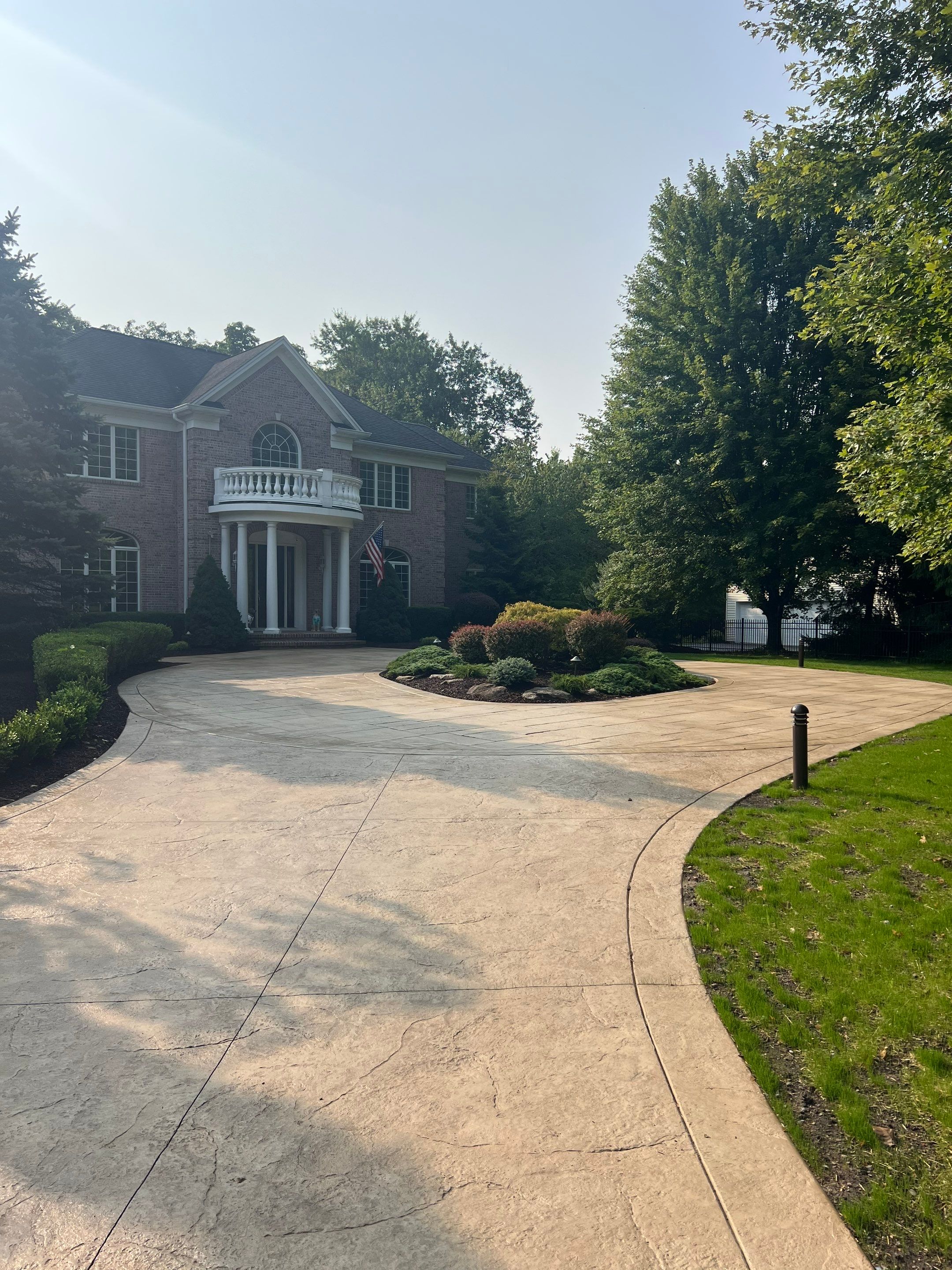Stunning Driveway Remodel - Mendham, NJ by Architectural Concrete Design