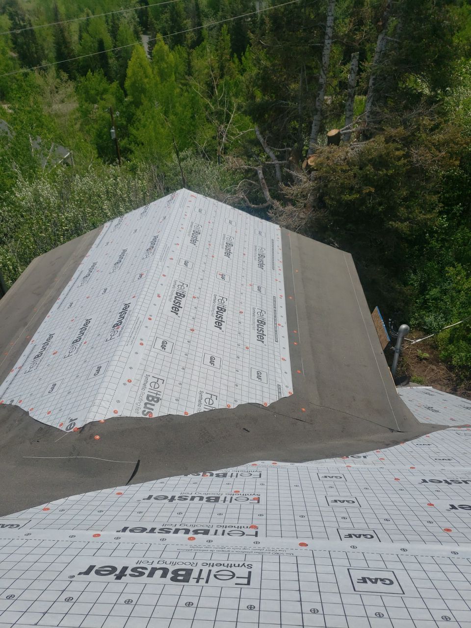 Residential Roofing Installation using GAF Timberline HDZ - Lifetime Shingle by The Roof Doctor