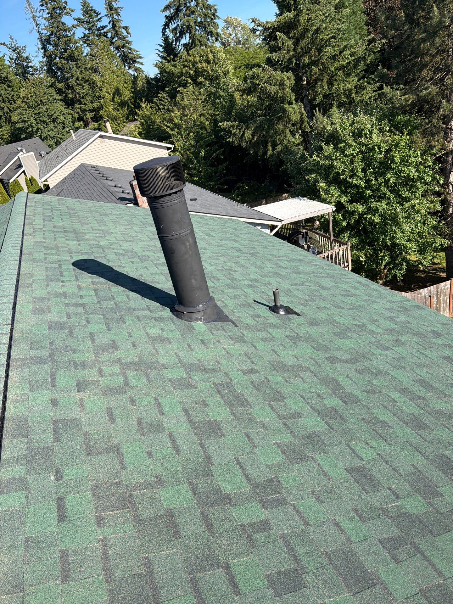 Residential Roofing Installation using GAF HDZ Shingles by Roofing Formula LLC