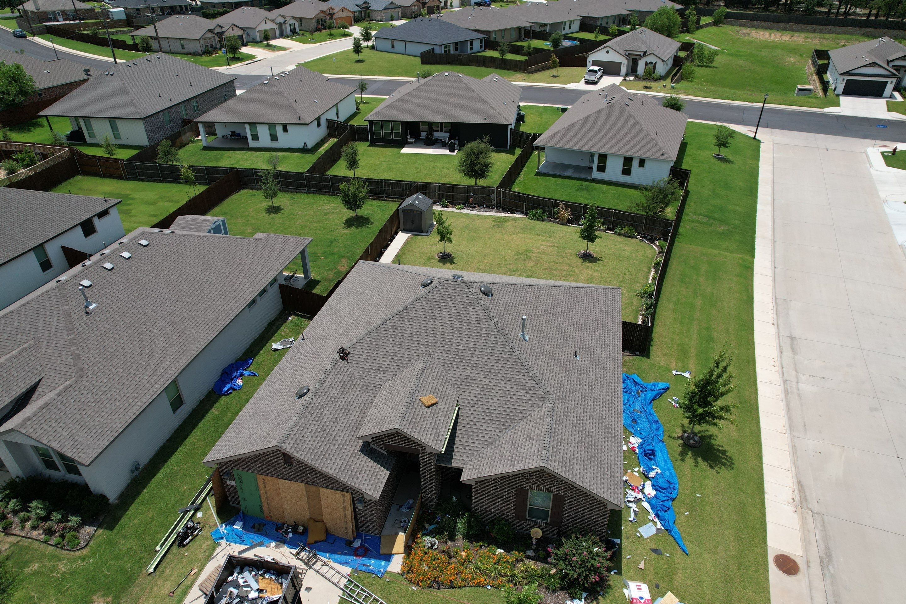 Project in Weatherford  by Zeus Exteriors