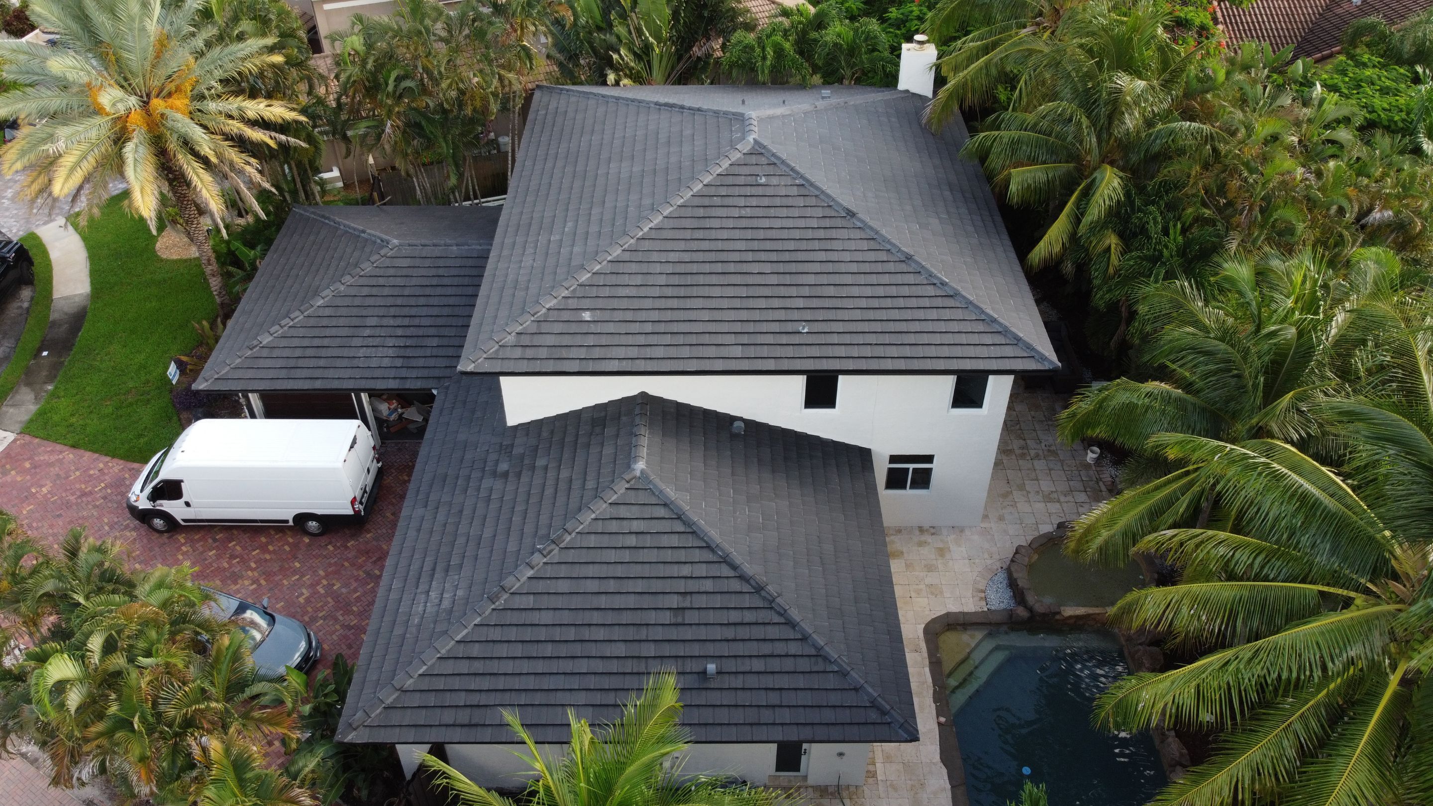 Residential Roofing Installation using Eagle Roofing Tile by BLUES BROTHERS ROOFING