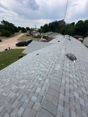 roof & soffit vent replacement in Del City