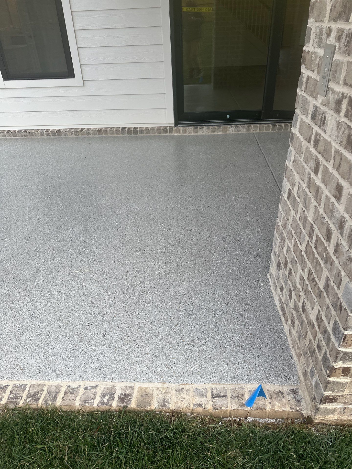 Patio Floor Coating using Quartzite by My Garage Floor Guys