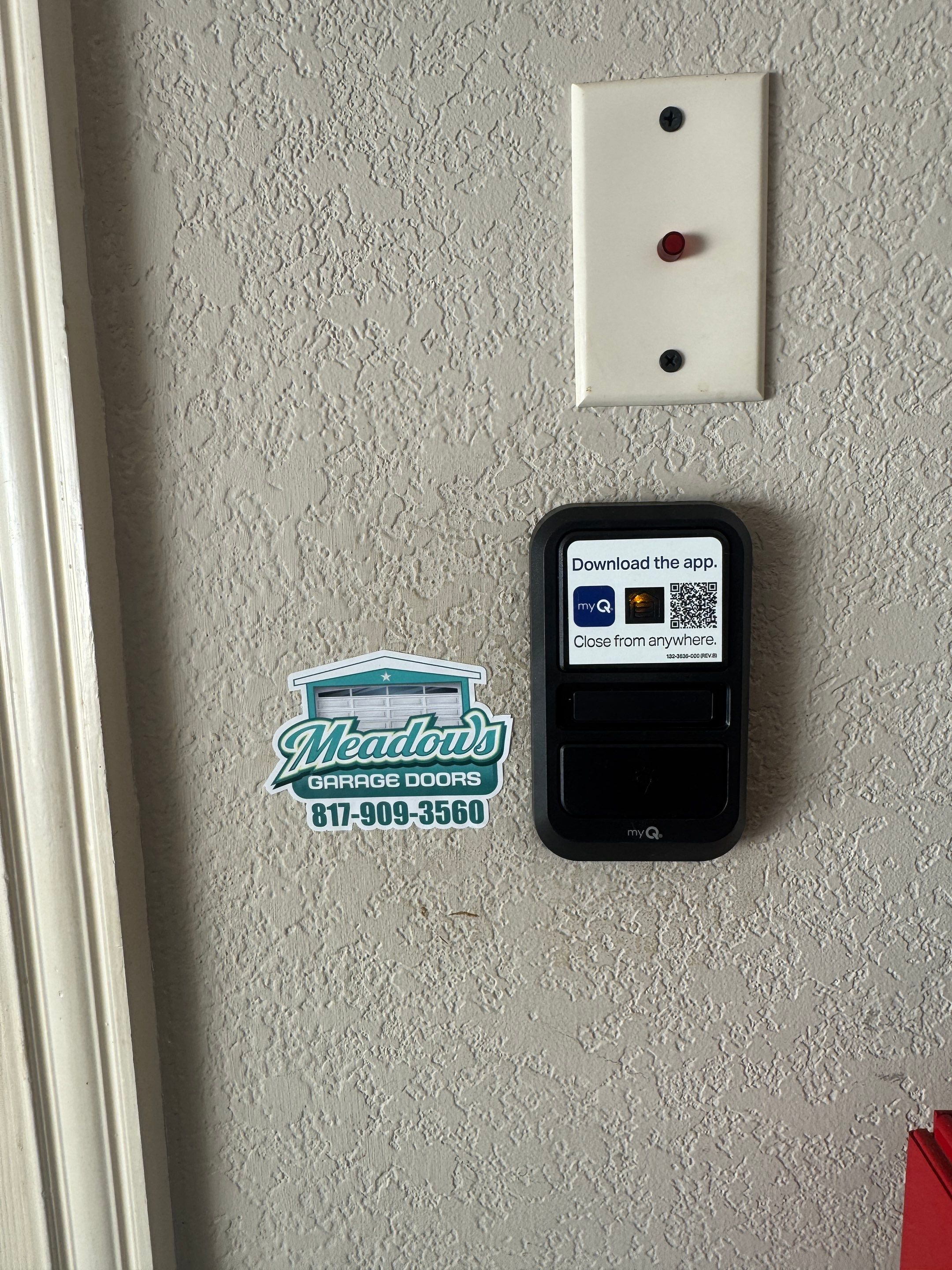 Advanced LiftMaster 6580L Garage Door Opener Installation in Trophy Club by Meadows Garage Doors