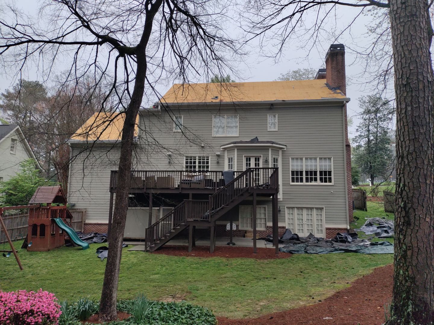Residential Roofing Installation using Owens Corning by Inspector Roofing and Restoration