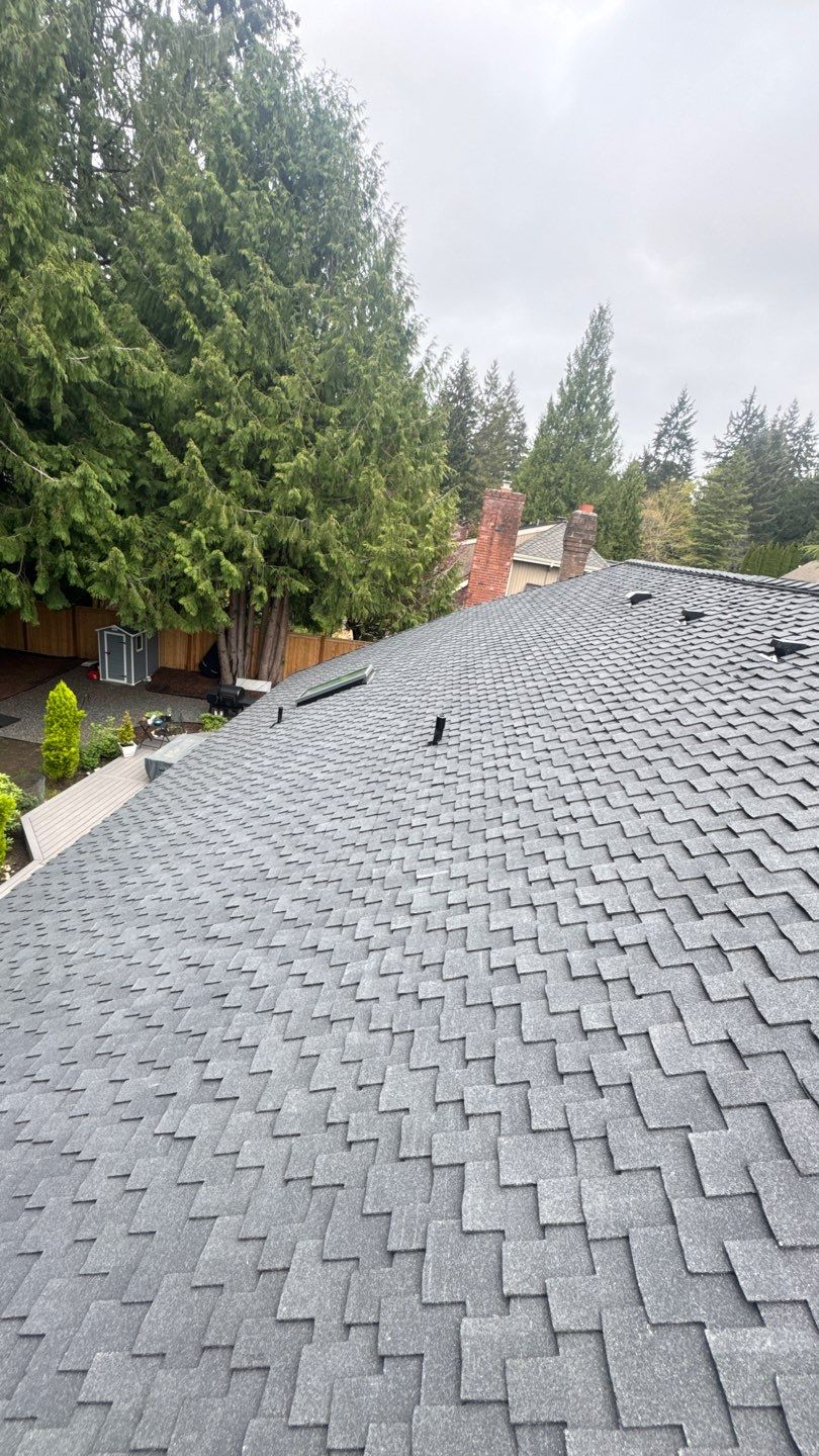 Residential Roofing Installation using GAF UHDZ Shingles by Roofing Formula LLC