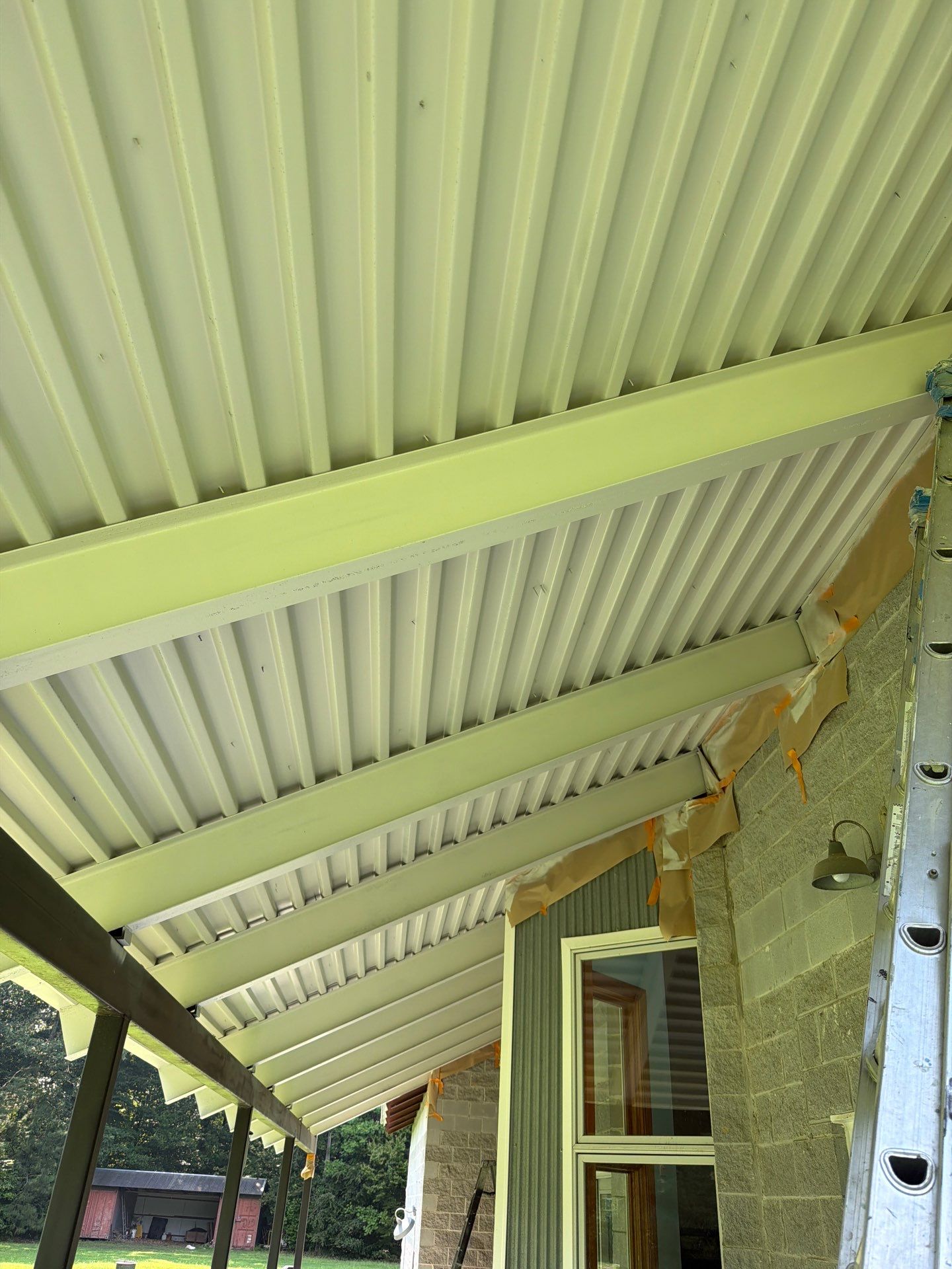 Complete roof painting by AKK Painting LLC