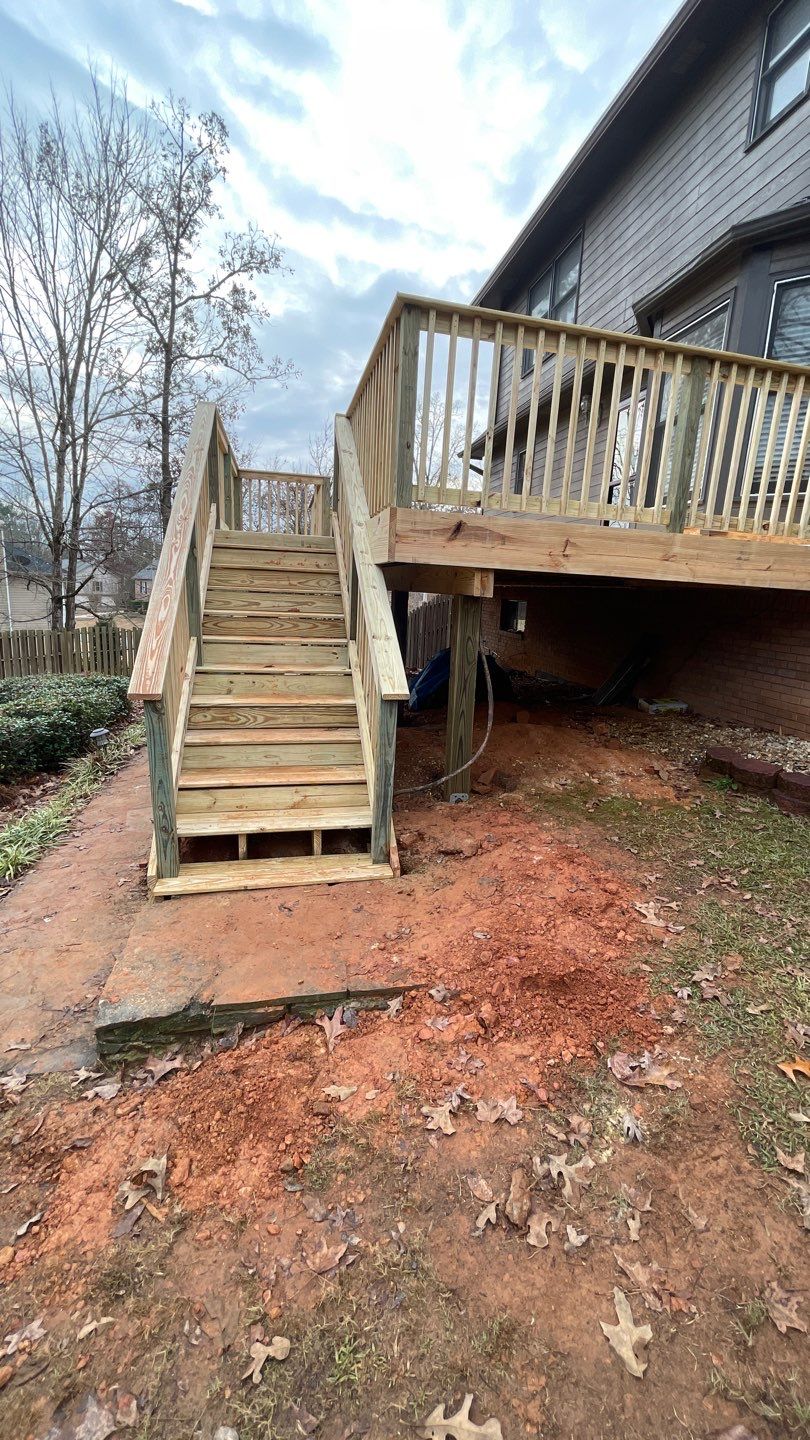 Russet Woods - Deck by Pillar and Pine