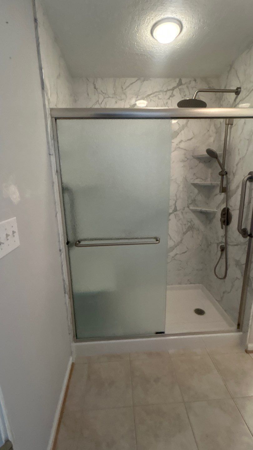Walk-in Tub to Shower by BathPlanet SW Virginia