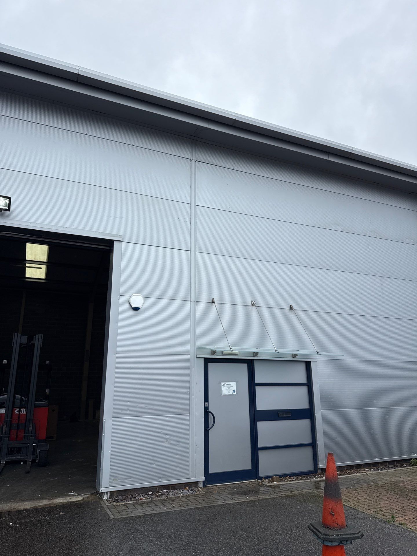 Warehouse Cladding and Roof Clean by Ges Exterior Cleaning ltd