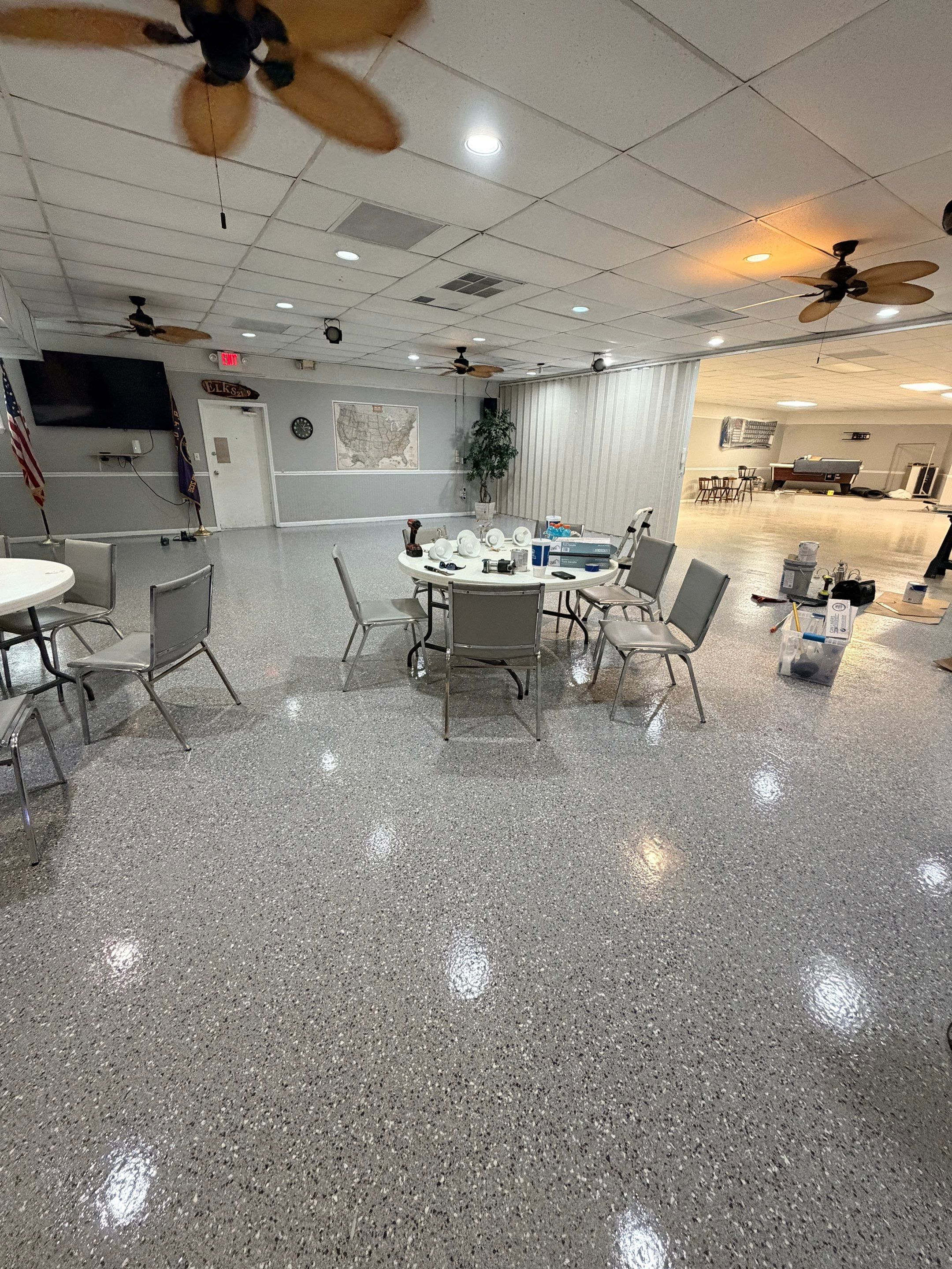 Project in Marathon, FL by Tropical Epoxy Coatings LLC 