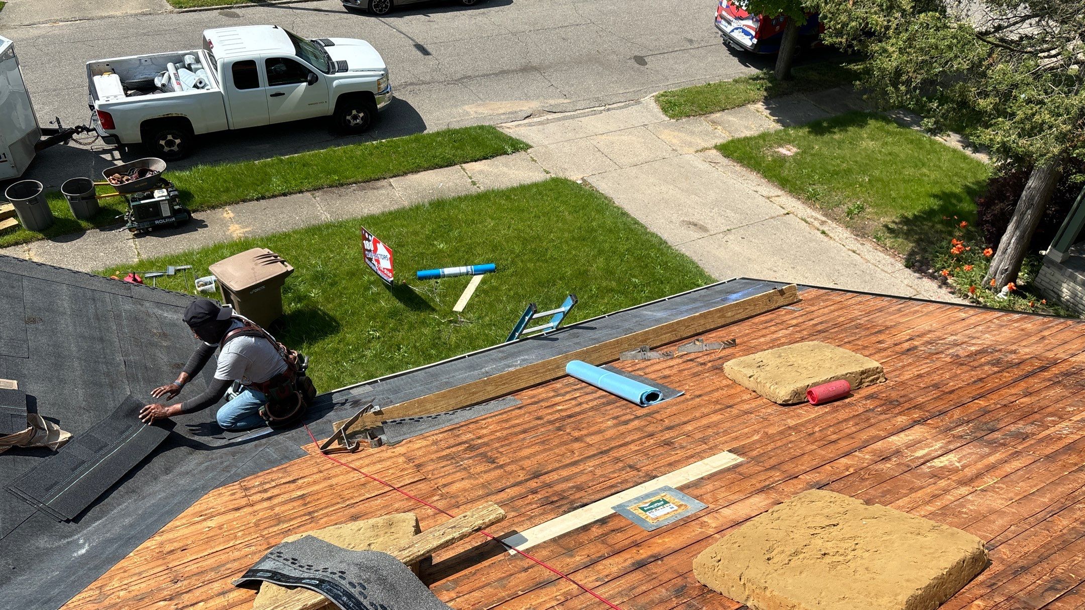 Roof Replacement using CertainTeed Landmark by 180 Contractors