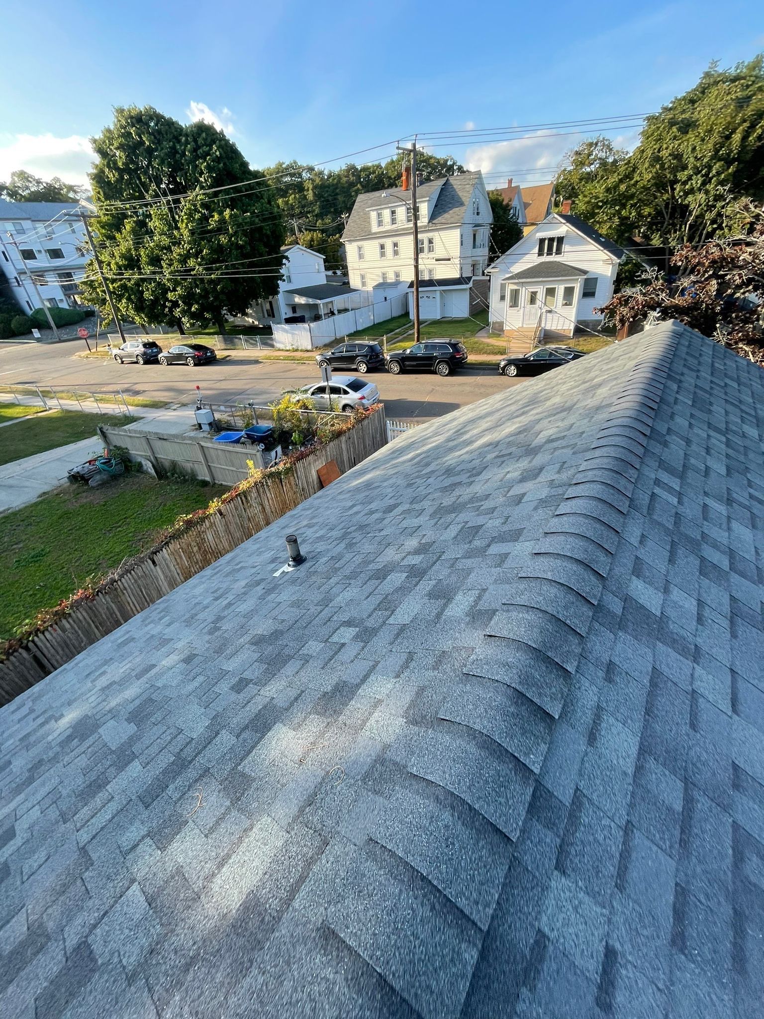 Residential Roofing Installation using Owens Corning TruDefinition Duration - Estate Gray by A Plus Exterior