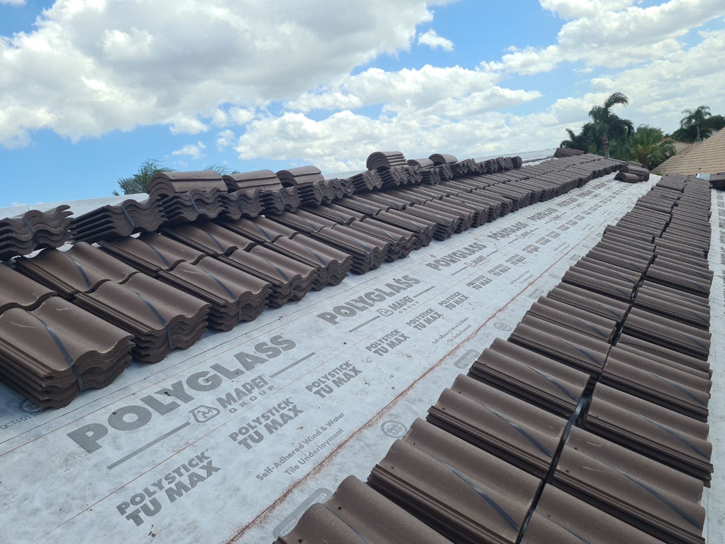 Residential Roofing Installation using WestLake Roofing Tile by BLUES BROTHERS ROOFING