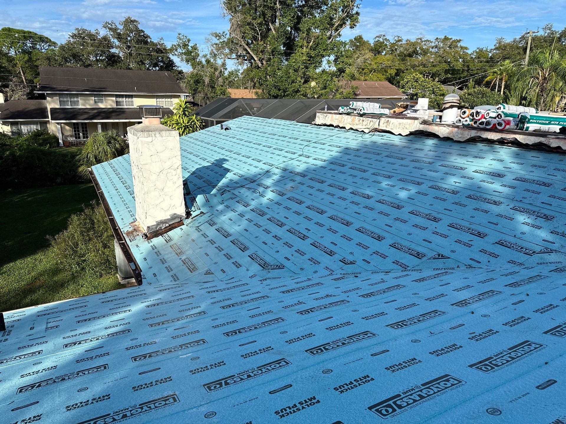 Residential Re-Roof using MS Metals, Copper Penny, Standing Seam. by First Due Roofing