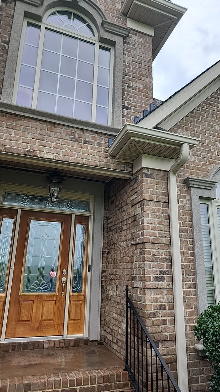 House Wash using cleaner by Power Wash Masters LLC