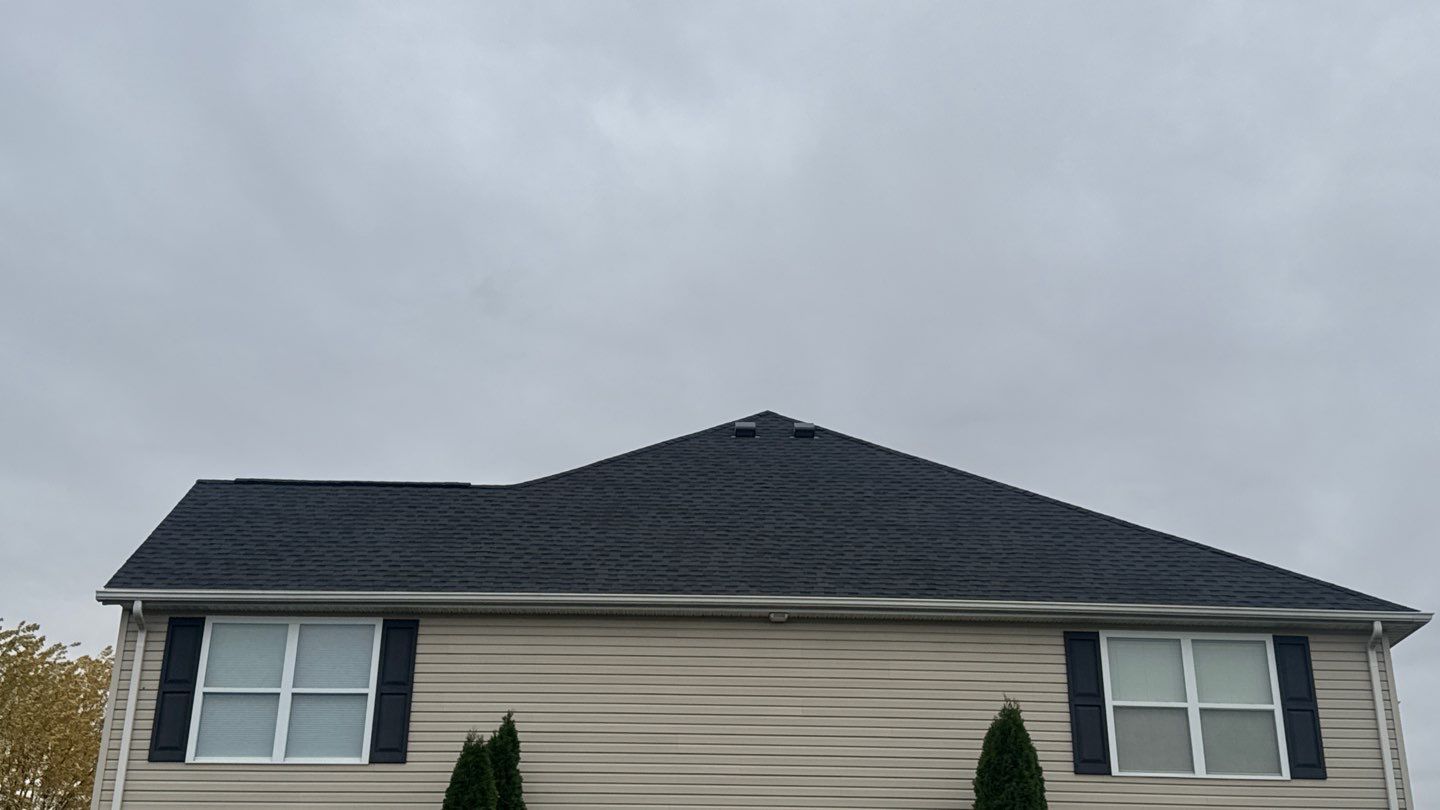 Residential Roofing Installation using GAF Timberline HDZ Charcoal by Nitro Roofing and Construction