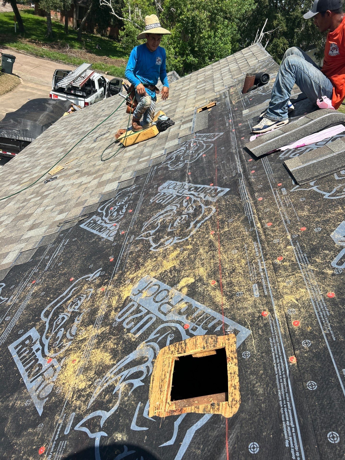 Residential Roofing Repair using Owen's Corning Duration (Lifetime) Shingles by Roof Repair Company