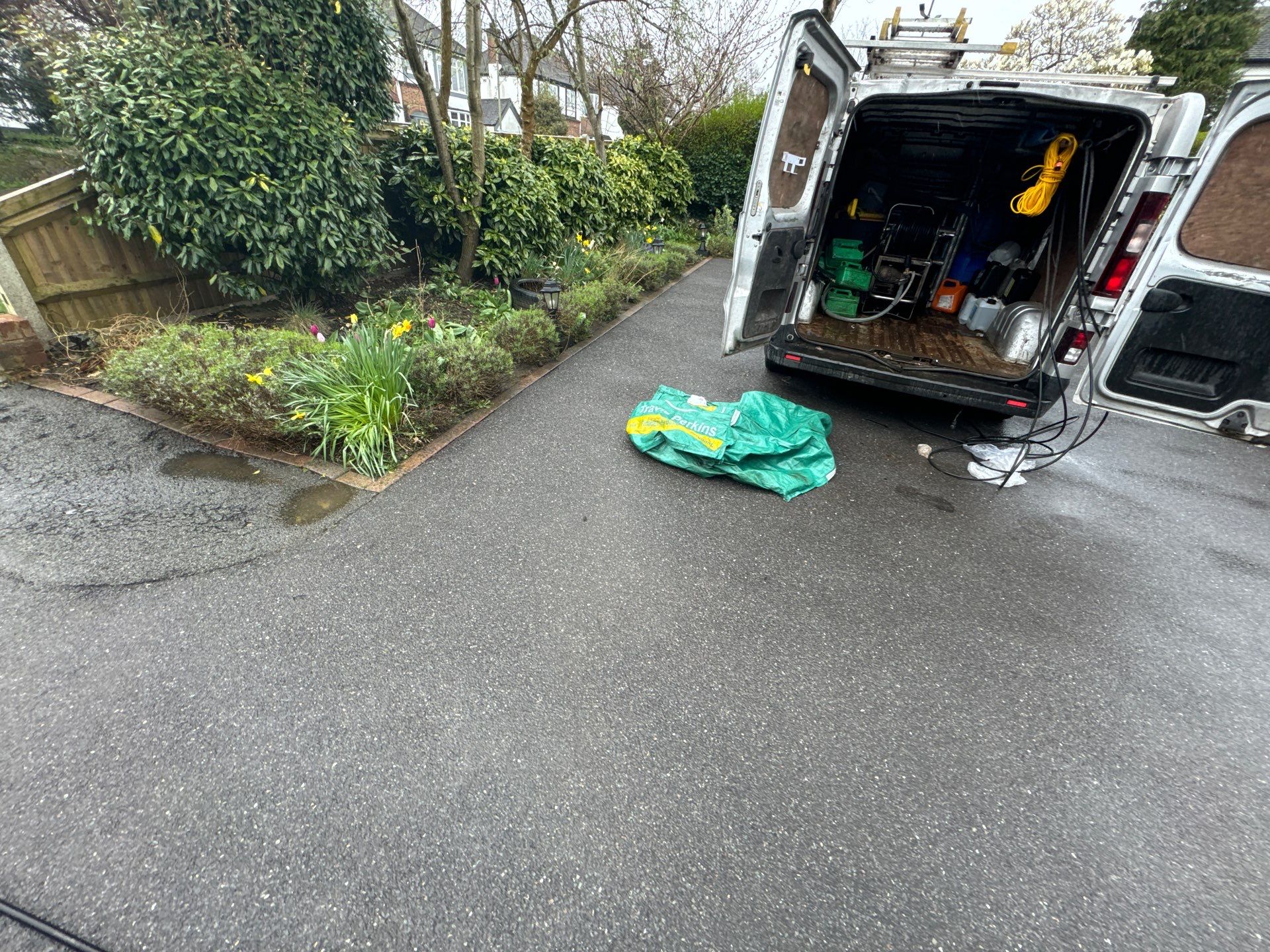 Exterior Clean - Roof - Patio - Driveway using honda 21 ltr/min by Ges Exterior Cleaning ltd