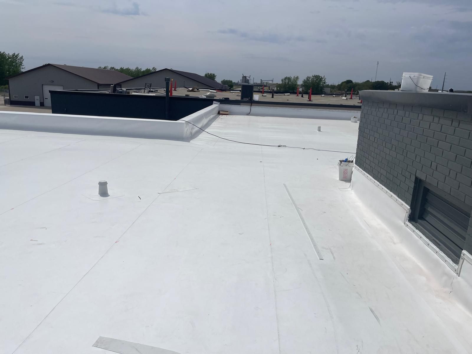 Iowa Select Farms- Commercial PVC Roof Installation by Grell Roofing, LLC