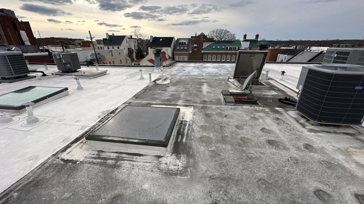Alexandria: Carlisle Syntec TPO Flat Roof Installation by RM Banning, Inc.