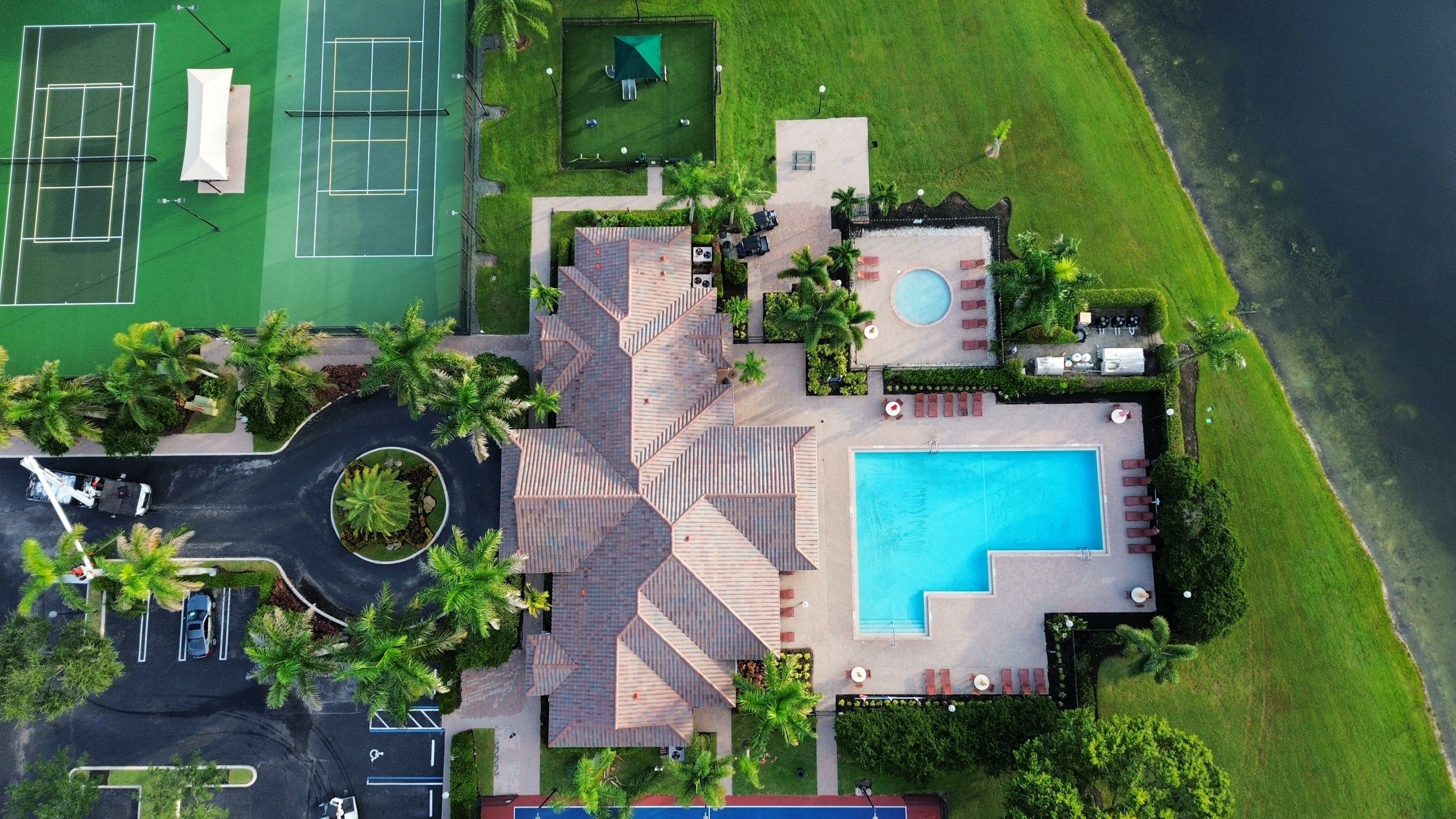 Bella Terra Royal Palm Beach Clubhouse by Hercules Roofing