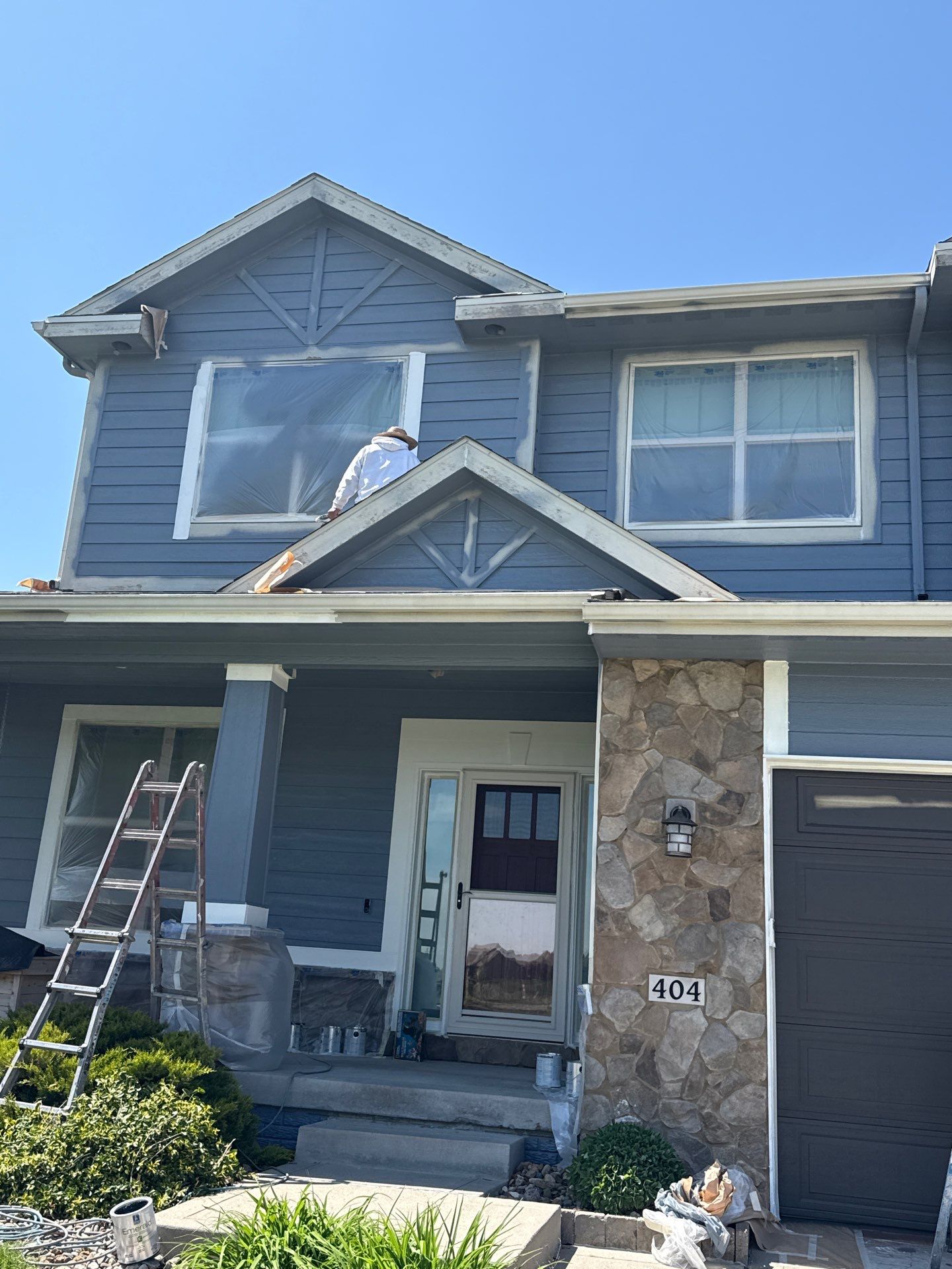 Residential Exterior Repaint by Midwest Paint LLC