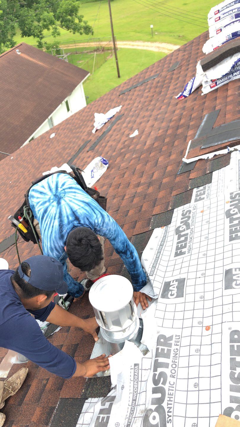 Residential Roofing Installation using Roof Replacement by American Roofing & Construction LLC