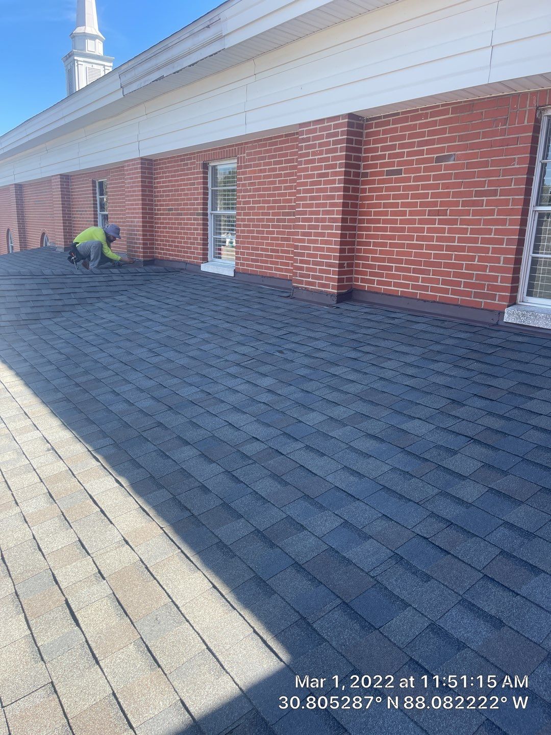 Commercial Roofing Installation using Roof Replacement by American Roofing & Construction LLC