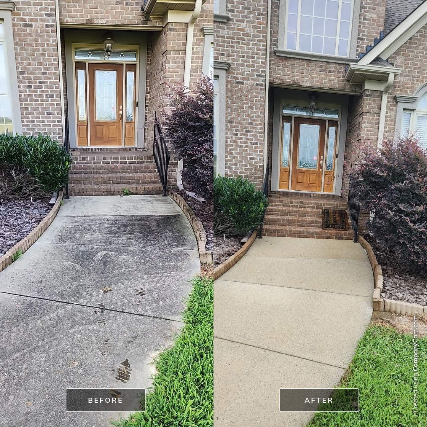 House Wash using cleaner by Power Wash Masters LLC