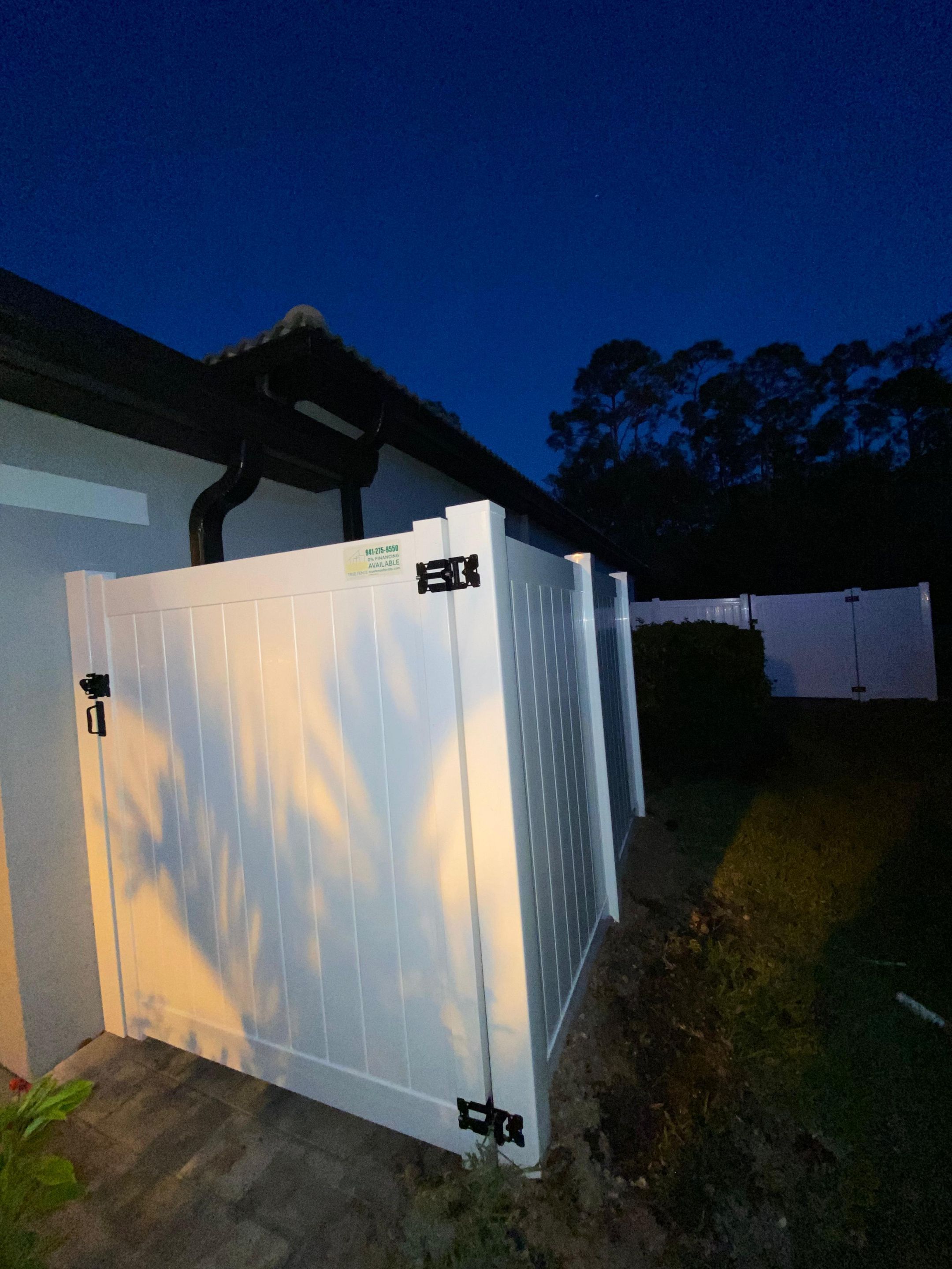 Vinyl Fence in Cape Coral by True Fence LLC